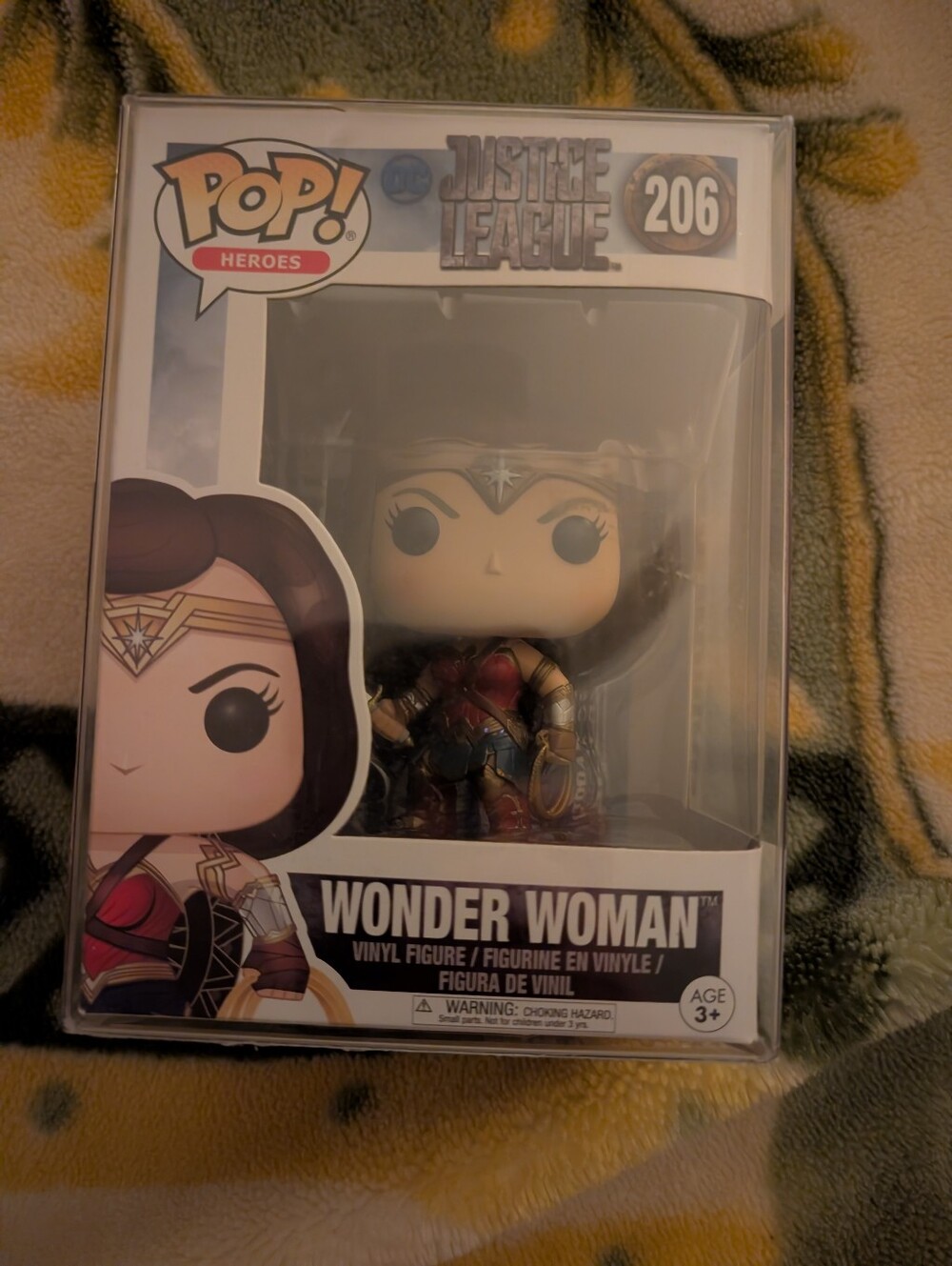 Funko Wonder Woman Pop! Vinyl Figure — Red, Blue, Gold